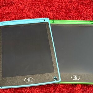 Kids Creative Writing Tablets - Blue & Green